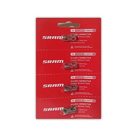 SRAM AXS PowerLock Chain Connector 12-Speed Road Chain Link w Decal - Available in 2-Pack and 4-Pack (4) Cover