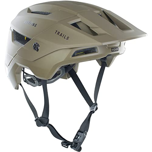 Casco MTB Ion Traze Amp MIPS verde 2023 para rutas de montaña