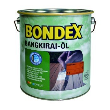 Bondex 4l Bangkirai-Öl MASCHINENÖL Eimer 4l Korrosion verhindern