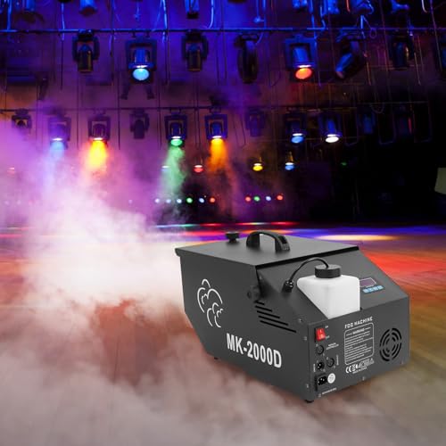 Máquina de humo bajo de 1200 vatios con control inalámbrico miniatura 2
