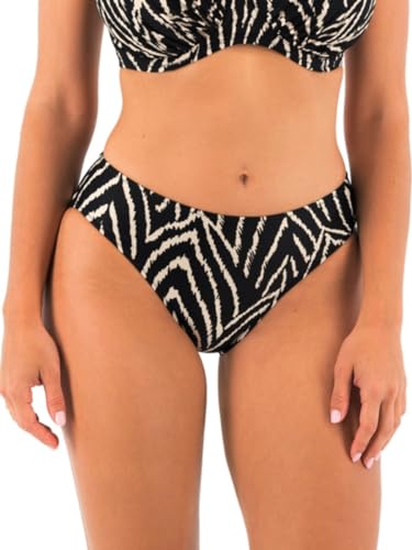 Fantasie Silhouette Island - Bikini de tiro medio para mujer, Monochrome, S