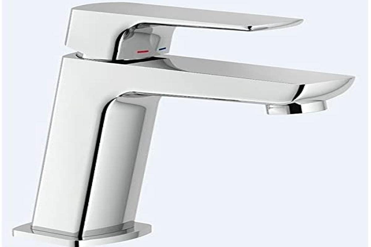Mitigeur lavabo haut de gamme Acquaviva 103118/2 avec vidage Push Chrome robuste
