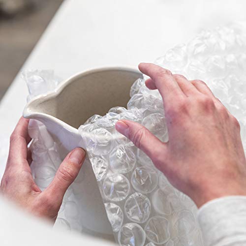 Image of Duck Max Strength Bubble Cushioning Wrap for Moving&Shipping,15FT,Large Packing Wrap for Heavy Duty Protection Packaging Boxes,Clear Bubble Roll Moving Supplies,Perforated Every 12 inch,(Pack of 2)