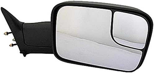 Dorman 955-2440 Passenger Side Power Door Mirror - Folding Black Replacement For Ford Mustang