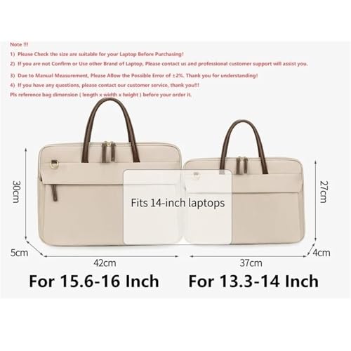 Sac ordinateur portable contre le désordre, porte-documents compact - 3