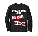 J'peux Pas J'ai Ni Oui Ni Non J\'peux Pas J\'ai Ni Oui Ni Non  Jeu Classique Apéro Soirée Manche Longue