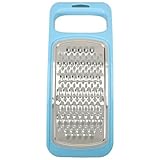 LOORGVEL Doppelseitige Gemüsereibe Edelstahl Kleine Kartoffel und Karottenreibe mit Ergonomischem Griff Küchenreibe für Haushalt und Profis