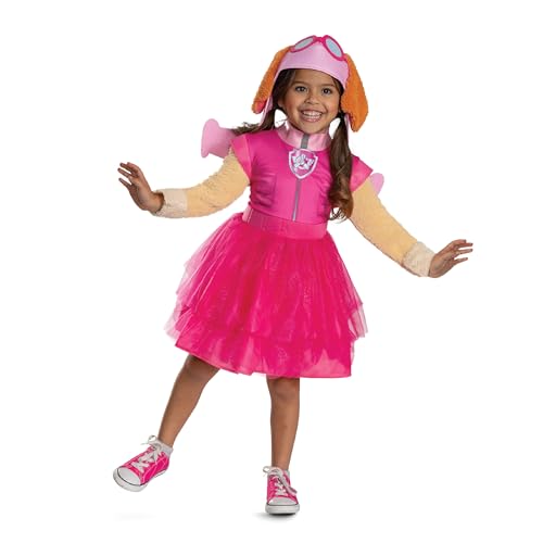 Paw Patrol costume Skye tutu officiel enfant 3T-4T