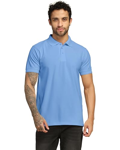 Image of VastraVibes Men's Polo Regular Fit T-Shirt