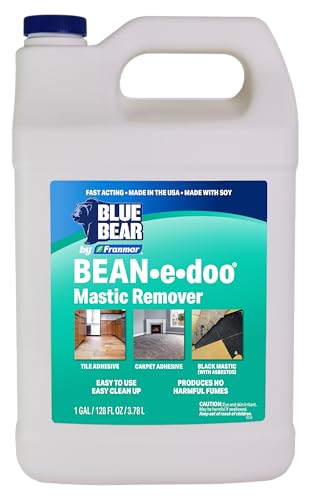 Blue Bear BEANedoo Mastic Remover Low-Odor, Soy-Based Adhesive & Carpet