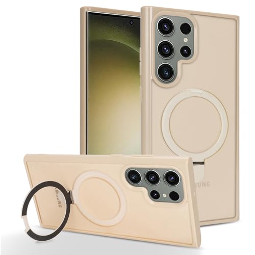 Image of Cavor for Samsung Galaxy S23 Ultra Case, Compatible with Magsafe, Beige