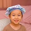 CHEERYMAGIC Silk Kids Bonnet, Kids Adjustable Sleeping Caps Hair Cover Night Hats Sleep Caps for Girls Boys Child Toddler Natural Curly A4ETSM #4