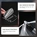 8PCS Clear Car Door Handle Protector – Transparent Anti-Scratch PET Film Stickers, Waterproof Adhesive Door Bowl Guard, Universal Car Accessories Paint Protection Vinyl for Cars, SUVs, Trucks, Sedans