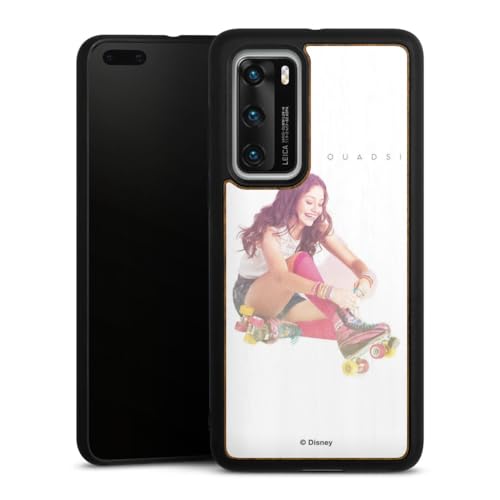 DeinDesign Coque en Bois Compatible avec Huawei P40 Coque en Bois veritable Coque de Protection en Bois Soy Luna Produit sous Licence Officielle Disney