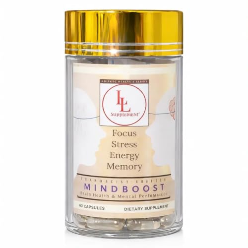 MindBoost by LL Supplement – Clarity & Calm Nootropic Blend with Lion’s Mane, B-Complex & Alpha Lipoic Acid – Pharmacist Formulated – 60 Capsules