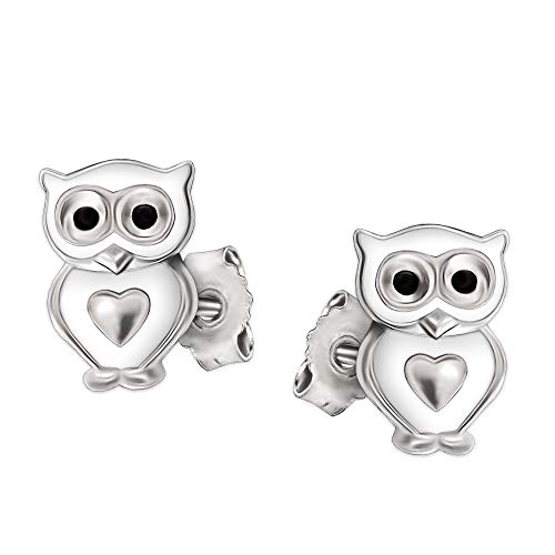 CLEVER SCHMUCK Orecchini a forma di piccolo gufo