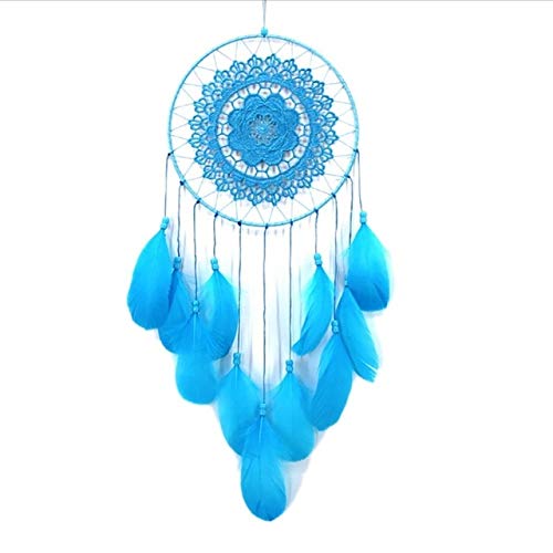 Buy Homely Flowers Dream Catcher Pink Girl Feathers Wind Chimes Hanging