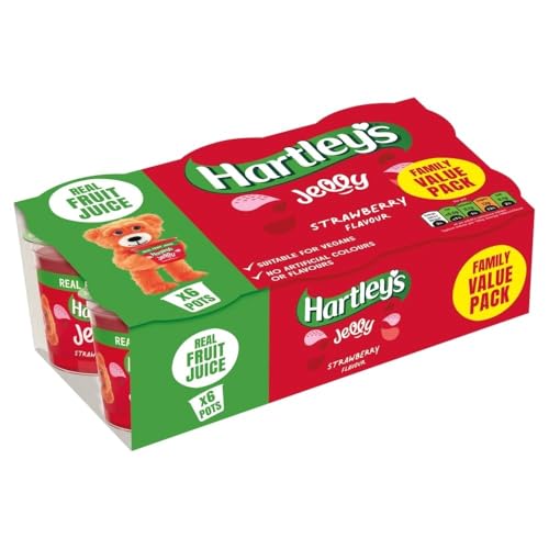Hartleys Stawberry Jelly 6 x 125g