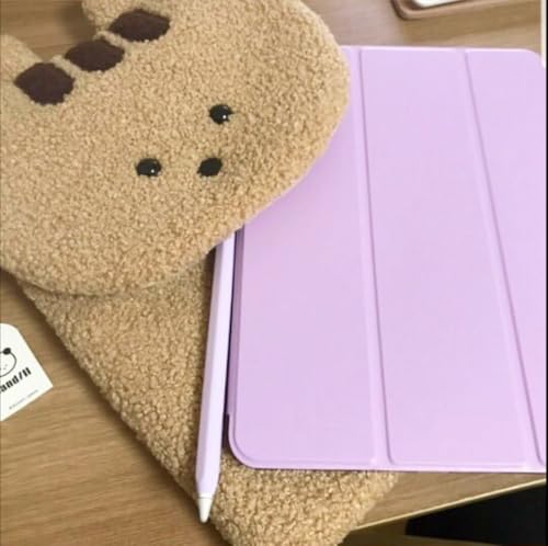 Funda Puffy Y2K Cutecore para Laptop 13-14 Inch Khaki miniatura 2