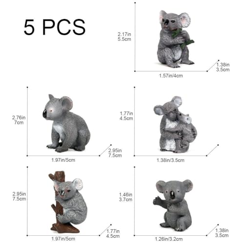 Micro ornement de paysage koala pour égayer un bureau triste et stressant