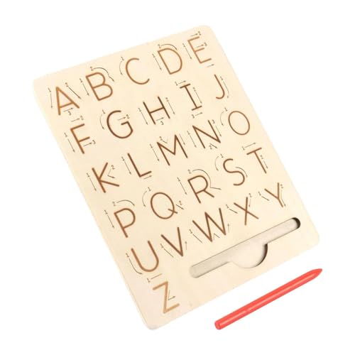 Letras de descenso de madera de doble cara, juguete educativo, tabla de ejercicios para escuela, sala de juegos, niñas, clases de casa, campamento de verano, actividad grupal, cumpleaños Letras de descenso de madera de doble cara, juguete educativo, tabla de ejercicios para escuela, sala de juegos, niñas, clases de casa, campamento de verano, actividad grupal, cumpleaños