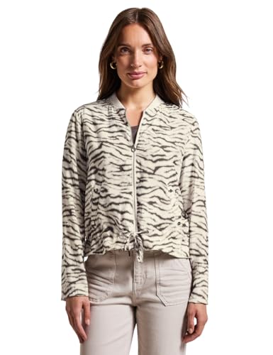 Blouson à motifs femme Street One veste mi-saison zippée