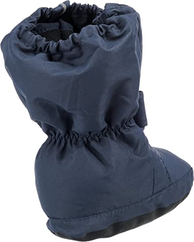 Unisex-Child Thermo BootieSnowshoe, Navy Blue, 18/19 EU4