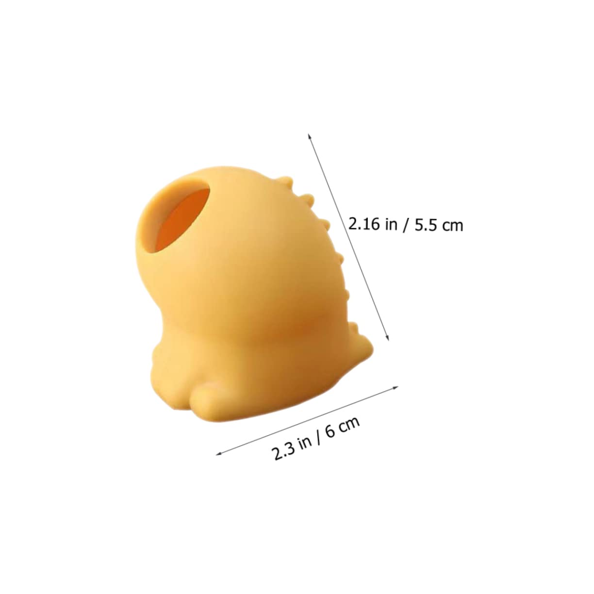Alipis 2Pcs Silicone Yolk Separator Kitchen Gadget for Yolk and White Separation Cartoon Design for Cooking and Baking Convenient Egg Separator Tool