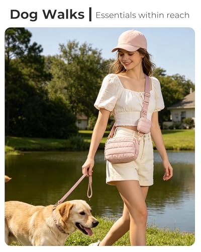 Image of BAGSMART Crossbody Bags for Women, Mini Travel Purses Puffy Hobo Handbag