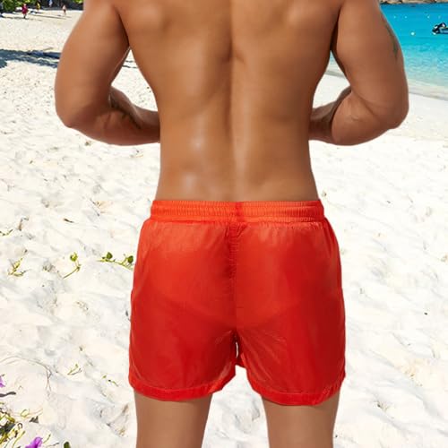 Mens Swim Trunk with Mesh Liner & Slant Pockets for Beach Surfing,Swimming,Board Sports4