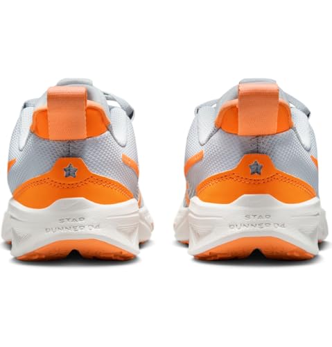 Nike Laufschuh Nike Star Runner 4 Laufschuh Für Ältere Kinder, Pure Platinum/Peach Cream-Echo Pink, DX7615-008, 38.5 EU (6Y US)