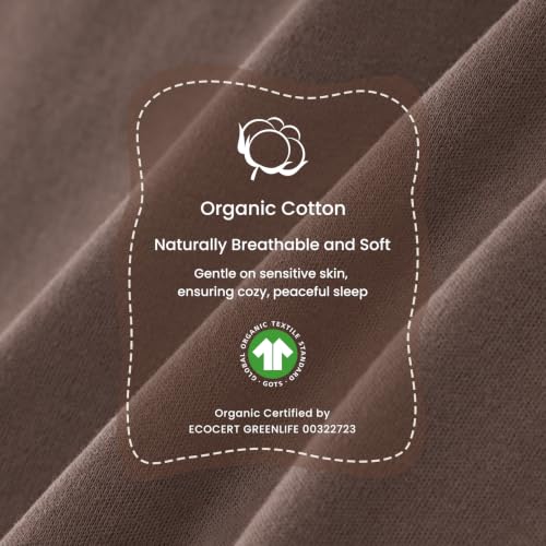 Image of Unisex Sleeping Bag for Babies and Toddlers 1.0 Tog Sleep Sack 6-18 Months, Newborn Sleep Sack, Wearable Blanket Baby, One piece Long sleeves, Gifts for Baby