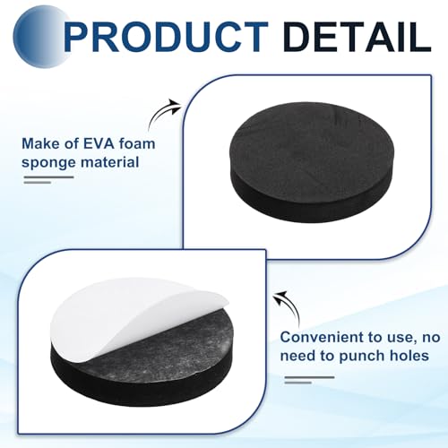 Coussinets d'isolation haut-parleur pour stopper les vibrations du caisson de basses