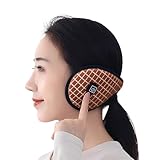 [PENIOR] 「45℃・50℃・60℃発熱 電熱イヤーマフ 首後ろ装着 イヤーウォーマー イヤーカバー イヤーマフラー 裏起毛 1100mAh 男女兼用 耳痛くない バイク スキー お釣り 通勤 通学 冬用 フリーサイズ