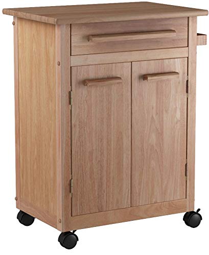Amazon Com Mainstays Kitchen Island Cart Natural This Stylish