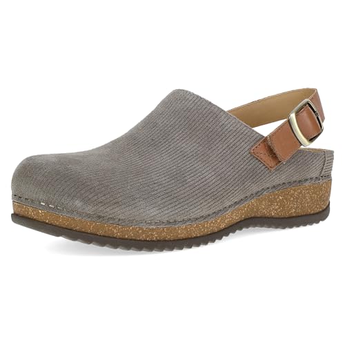 Image of Dansko Merrin Sling-Back Mule Clog for Women-Dual-Density Cork /EVA Midsole and Lightweight Rubber Outsole Provide Durable and Comfortable Ride