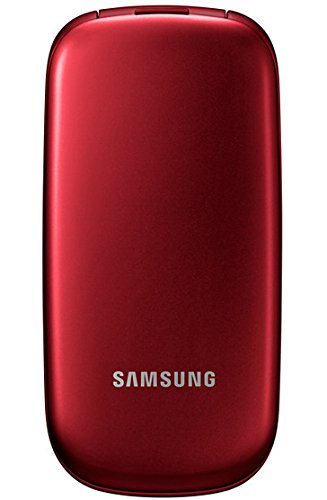 Samsung E1272 1,7" 82,9 g, czerwony – telefony komórkowe (Dual SIM, budzik, kalkulator, kalendarz, notatki, 2G, Micro-USB A, MP3, 160 x 128 pikseli)
