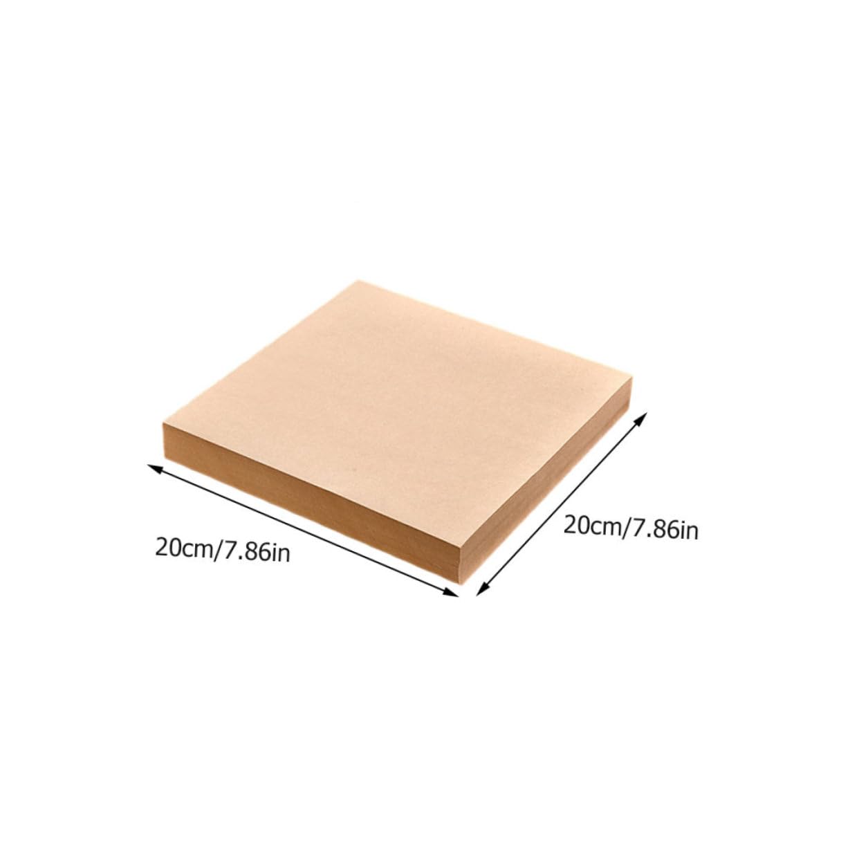 Gadpiparty Tapis Résistant à L'huile en Papier Kraft Naturel 500 Feuilles Antiadhésif Compact pour Cuisson et Apéritifs en Style Américain
