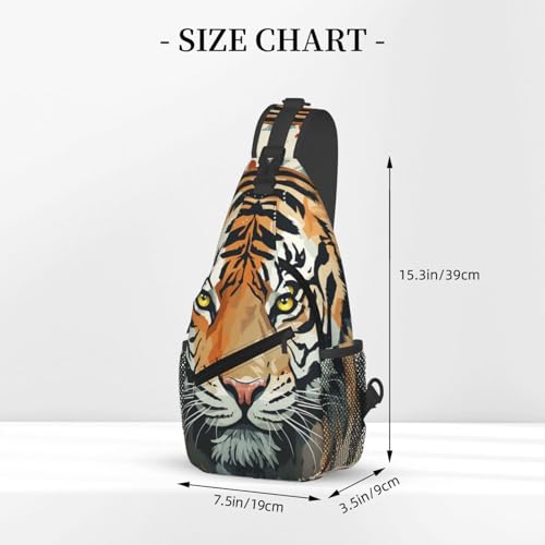 Bolso Pequeño de Pecho Unisex para Senderismo miniatura 3