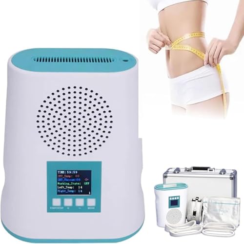 Máquina De Criolipólisis Cool Sculpting, Máquina De Eliminación De Grasa Por Congelación Cool Sculpting Con Correas Para Los Hombros, Temperatura De Congelación De -2 °C a 12 °C Para Uso Doméstico