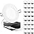Sunco 24 Pack 4 Inch Ultra Thin LED Recessed Ceiling Lights Slim, 5000K Daylight, Dimmable, 10W, Wafer Thin, Canless with Junction Box - ETL T24