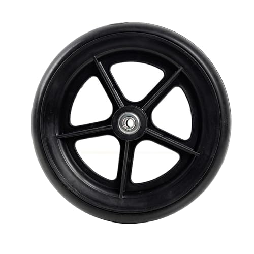8 Inch Wheelchair Front Wheel, Wheelchair Replacement Wheel, Anti-Slip Solid Tire for Many Standard Wheelchairs Replace (Size : 1x)