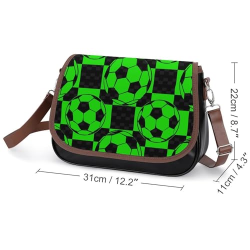 Women's Bag Floral Print Adjustable Shoulder Strap Shoulder Bag Multi-Pocket Magic Buckle Crossbody Bag2