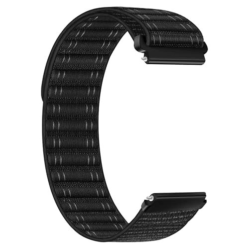 Image of ACM Watch Strap Soft Nylon 22mm compatible with Universal 22mm Size Replacement Strap Smartwatch Sports Band