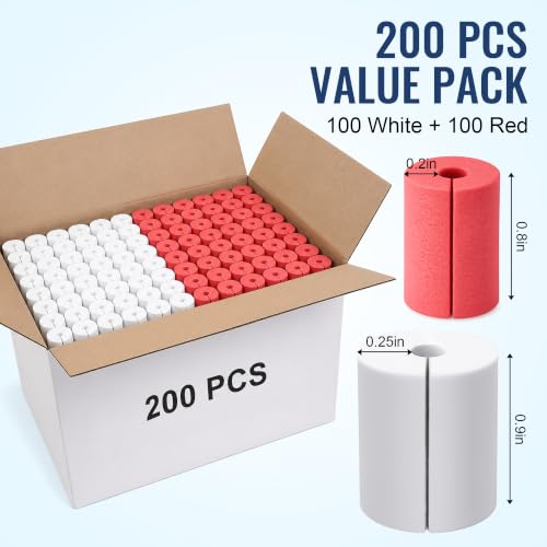 Image of 200pcs Foam Inserts for Washing Machine Suspension Rods