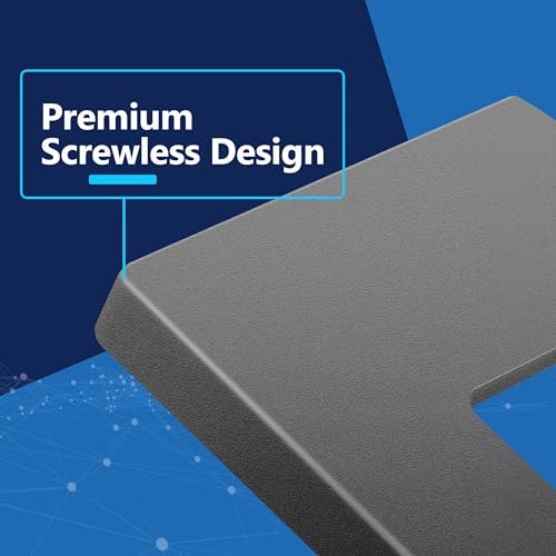 Image of LIDER Decorator Switch Cover, Screwless Wall Plate, Mid-Size 1-Gang 4.88 inch x 3.11 inch, LSWP-31M-SG, UL Listed, Thermoplastic, Matte Space Gray, 1-Pack