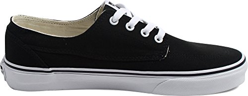 Vans Vans Unisex-Adult Brigata Shoes, Size: 4.5 D(M) US Mens/6 B(M) US Womens, Color Black/True White