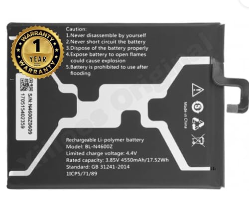 Image of BL-N4600Z Battery for Gionee A1 Plus All View X4 Soul Xtreme Battery with1 Year Warranty**** (ZZ17)