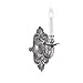 Crystorama Lighting Group 641 Arlington 1 Light Candle Style Wall Sconce, Pewter