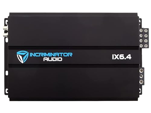 Incriminator Audio Ix6.4 4-Channel 250W Rms X 4 Full Range Amplifier #TOP3